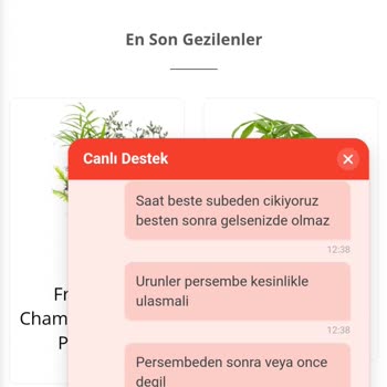 Yanlış Çiçek Teslimatı Ve Eksik Sipariş