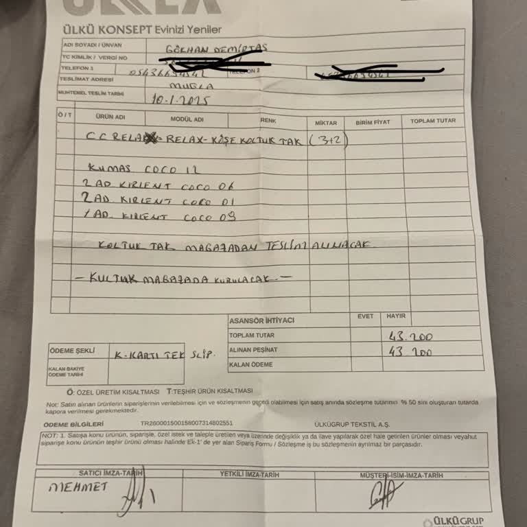 Teslimat Kabusu: Beklenen Köşe Koltuk Hüsranı