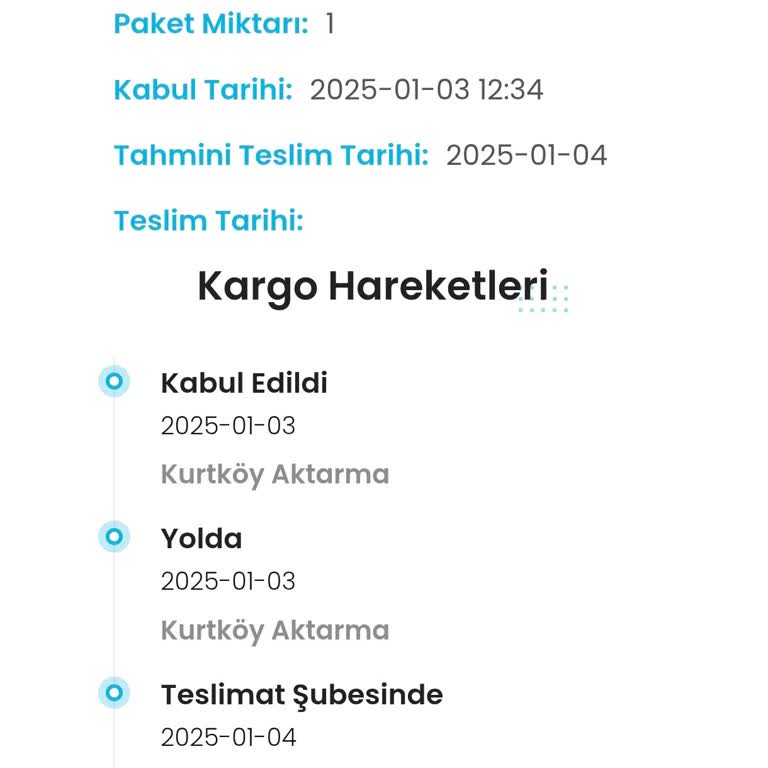 Kargoist Teslimat Sorunu: Bilgilendirme Eksikliği Ve Gecikme