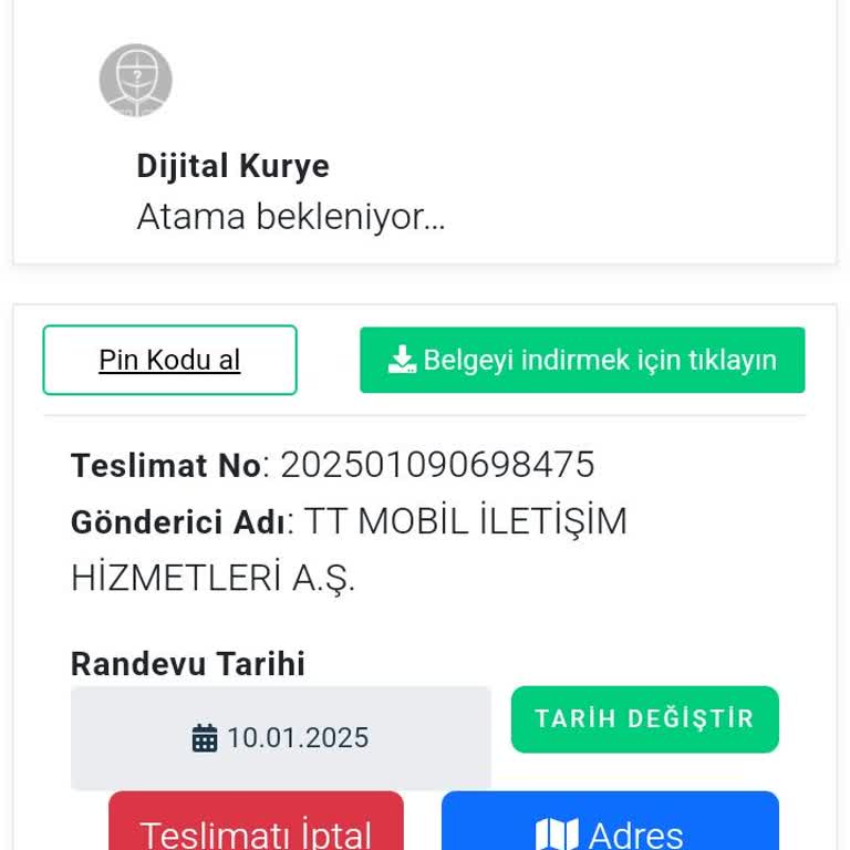 Dijital Kurye Hizmetindeki Gecikmeler Ve İletişim Sorunları