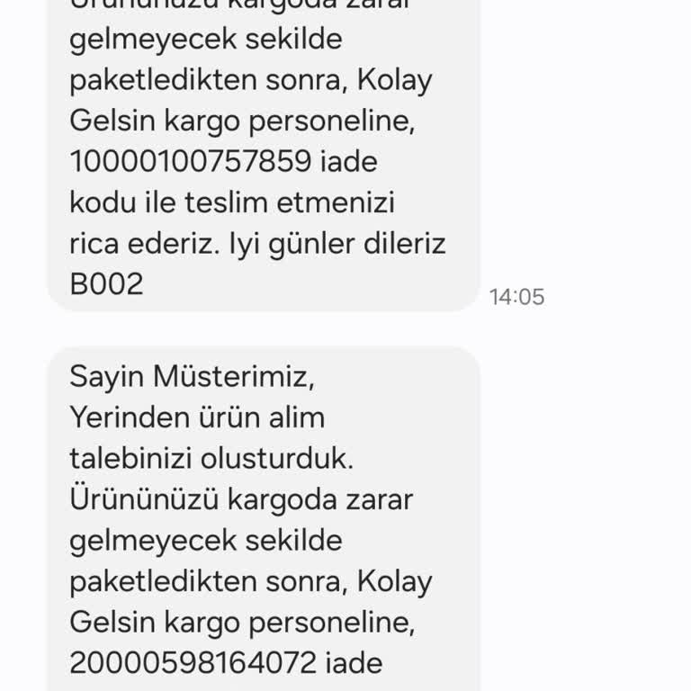 Yanlış Kargo Kodlarıyla Karışıklık Ve İletişim Sorunu