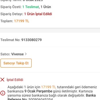 Hatalı Fiyat Gerekçesiyle İptal Edilen Sipariş Ve Yasal Haklarım
