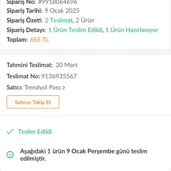 Trendyol'da Yanlışlıkla Eklenen Kargo Paketi Ve İade Talebi