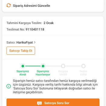 Kargolanmayan Ürün Ve İletişim Sorunu