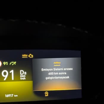 Opel Combo'da AdBlue Ve Motor Arızası Sorunu