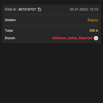 Çekim Talebinin Reddedilmesi Ve Yanıltıcı Bilgilendirme