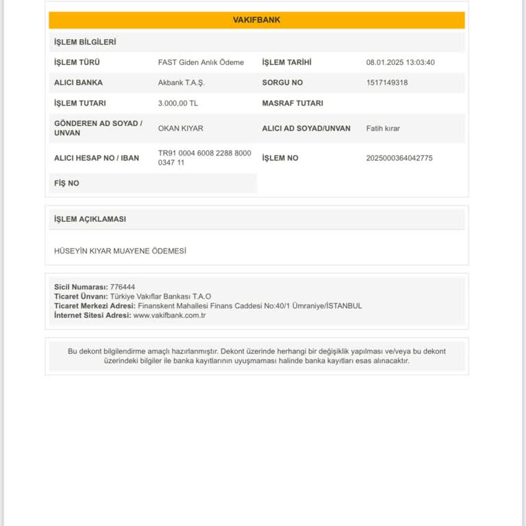 Ödenen Muayene Ücretinin İadesi Gerçekleşmiyor