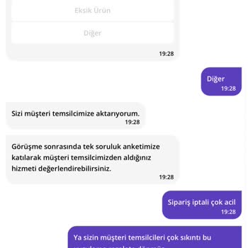 Getir Yemek'te Onaysız Sipariş Ve İletişim Sorunu