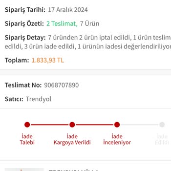 Trendyolmilla Taytında Beklenmedik Kusur Ve İlgisiz Müşteri Hizmetleri