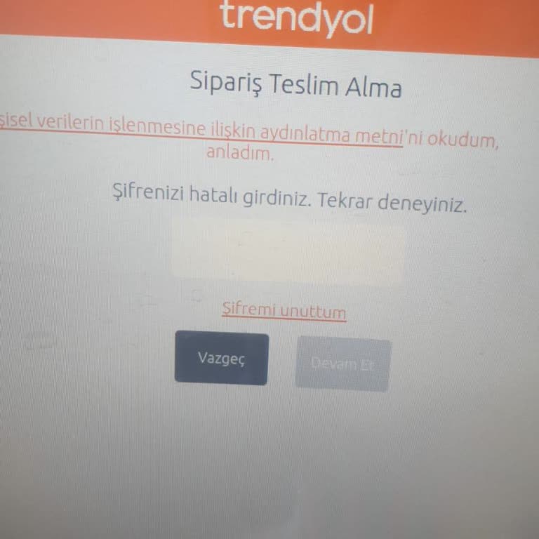 Trendyol Teslimat Otomatı Sorunu: Kod Hatası Ve Yanlış Bildirim