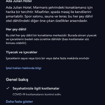 Her Şey Dahil Rezervasyonda Ekstra Yemek Masrafı Şoku