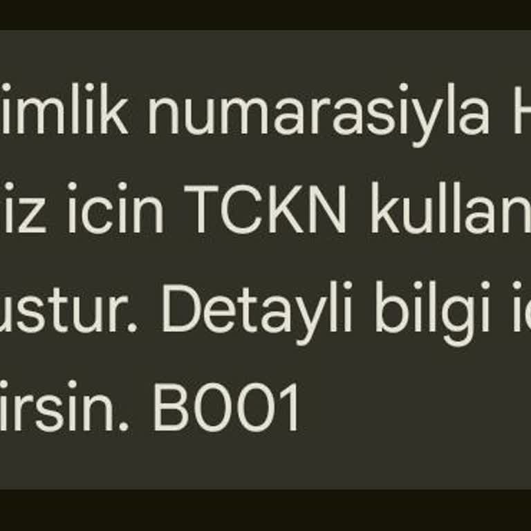 Türk Telekom'da Kullanılmayan T.C. Numarası Sorunu