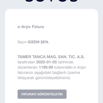 Yanlış Fatura Gönderimi Sorunu