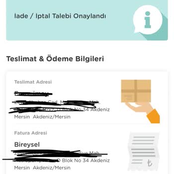 Stokta Olan Ürün Siparişi Keyfi İptal Edildi
