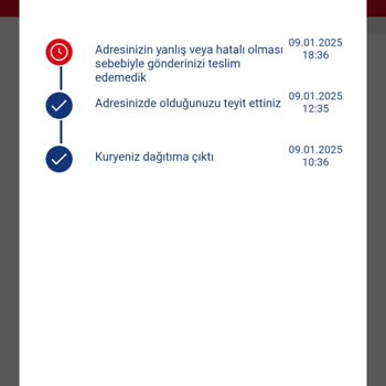 Aras Kargo Şanlıurfa El Ruha Şubesi'nin Teslimat Sorunu