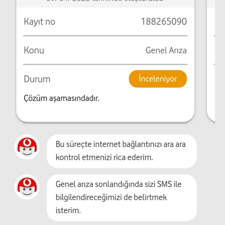 Vodafone Ev İnternetinde Bitmeyen Arızalar