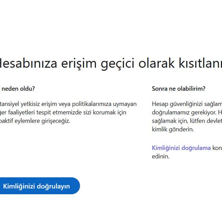 LinkedIn Hesap Askıya Alınma Sorunu Ve Kimlik Doğrulama Hatası