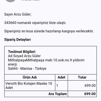 Yanlış Ürün Ve İletişimsizlik Sorunu