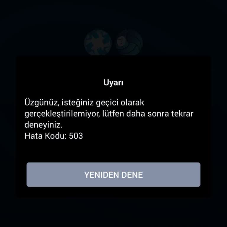 BTC Türk Uygulamasında 503 Hatası Ve Güven Sorunu
