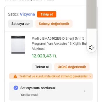 Darbeli Bulaşık Makinesi Ve Çözümsüzlük