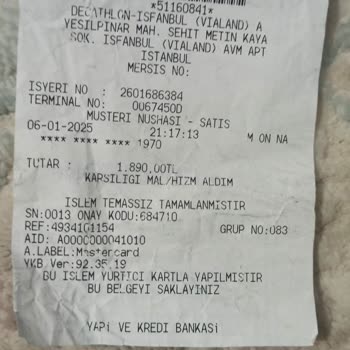 Decathlon'da İade Sürecinde Yaşanan Sorun