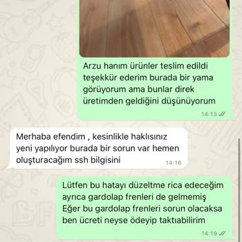 Engince Mobilya'da Teşhir Ürünü Ve Satış Sonrası Hizmet Sorunları