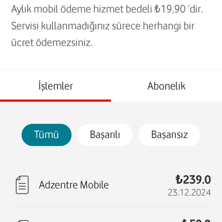 İzinsiz Başlatılan Abonelik Ve Müşteri Hizmetleri Sorunu