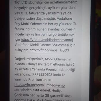Onaysız Mobil Ödeme Mağduriyeti