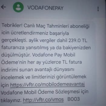 Onaysız Mobil Ödeme Mağduriyeti
