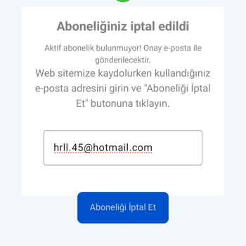 Abonelik İptali Ve Ücret İadesi Sorunu