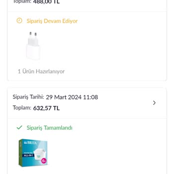 Kargoya Verilmeyen Ürün Ve Cevapsız Talepler