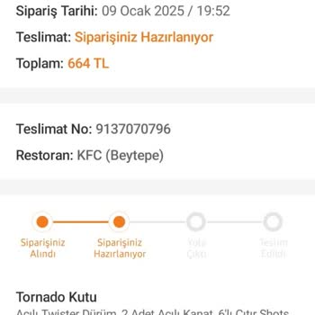 KFC Siparişi 2 Saat Gecikti, Müşteri Hizmetleri Cevap Vermiyor