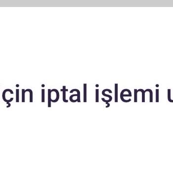 Kargo Gecikmesi Ve Sipariş İptali Sorunu