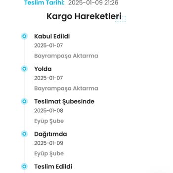 Kargoist Eyüp Şubesi Teslimat Sorunları Ve Yanıltıcı Mesajlar