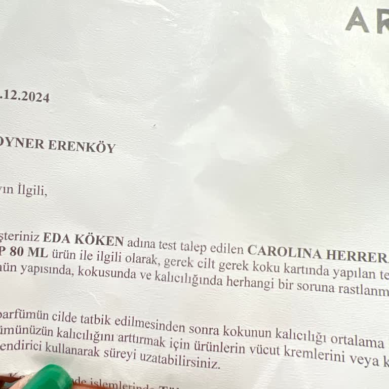 Parfüm Kalıcılığına İnanılmaz Red