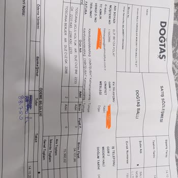 Doğtaş Mobilya Teslimat Ve Ürün Uyumsuzluğu Sorunu
