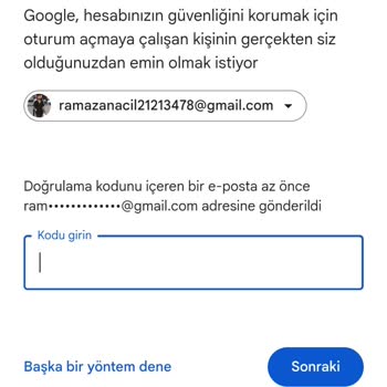 E-posta Doğrulama Sorunu Ve Cihaz Erişimi
