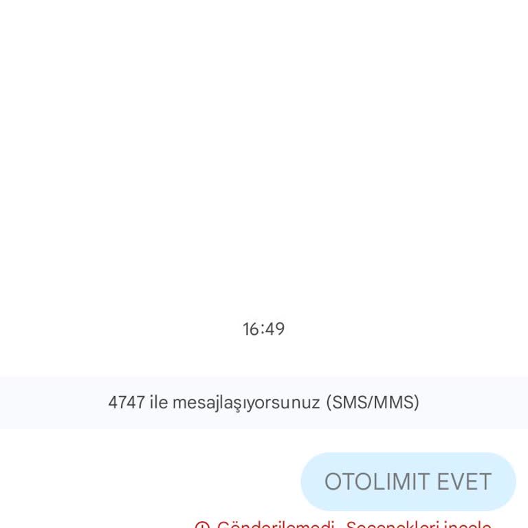 SMS Gönderim Sorunu Ve Limit Artışı İkilemi