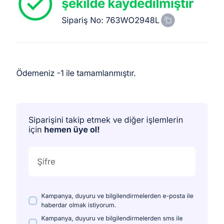 Sipariş Gelmedi, Mağduriyet Yaşanıyor