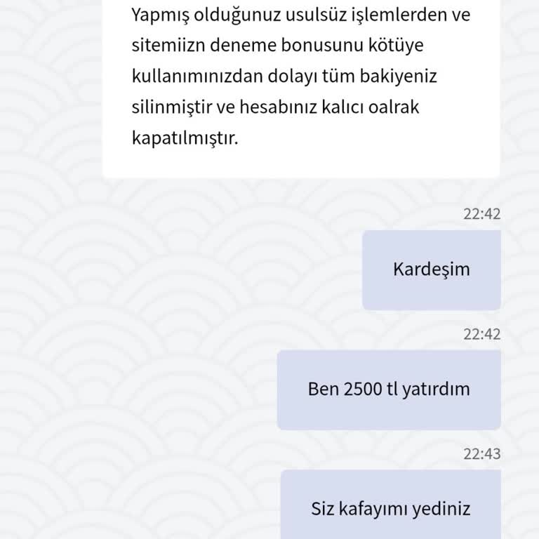 Meritlimancasino'da Haksız Para Kaybı