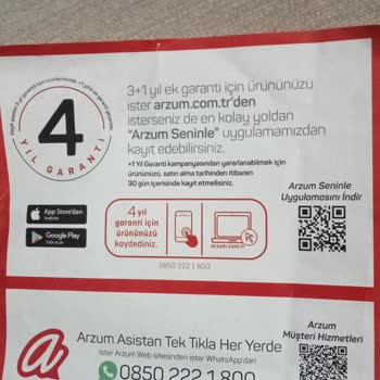 Garanti Süresi Hakkında Yanıltıcı Bilgi