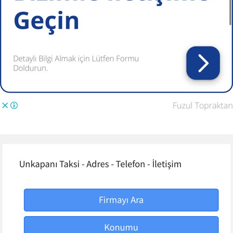 Korsan Taksi Web Sitesi Şikayeti
