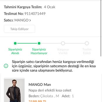 Sipariş Gecikmesi Ve Çözüm Eksikliği