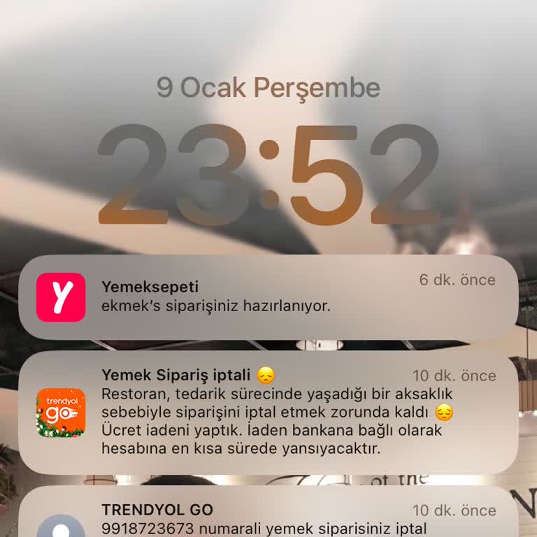 Trendyol GO'da İptal Edilen Siparişler Mağdur Ediyor