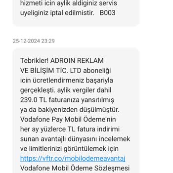 Habersiz Başlatılan Abonelik Sorunu
