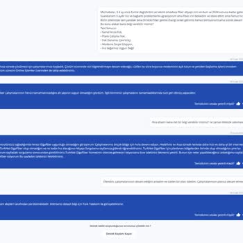 TurkNet İle Sürekli Bağlantı Sorunları Ve Belirsiz Destek