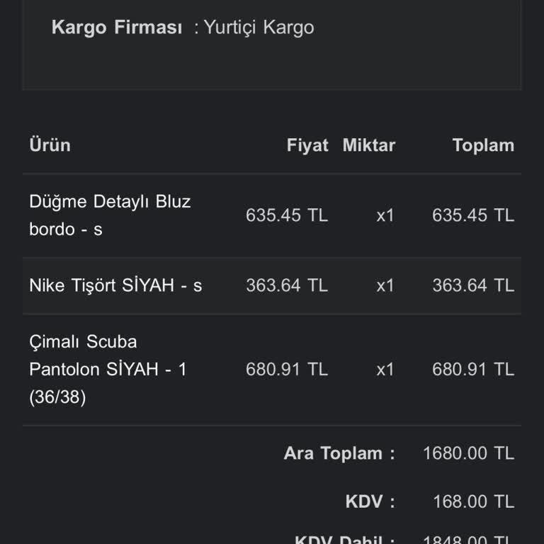 Eksik Ürün Ve Yetersiz Müşteri Hizmeti