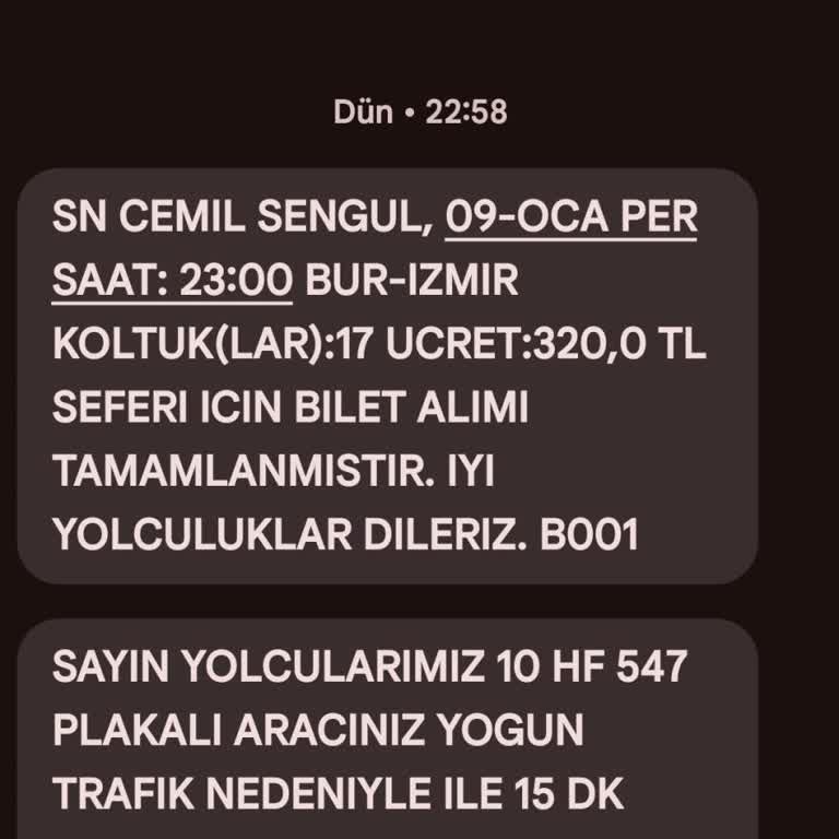 Otobüs Yolculuğunda Büyük Karışıklık Ve Sorumsuzluk