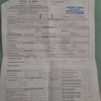 Çamaşır Makinesi Değişim Sürecinde Yaşanan Sorunlar