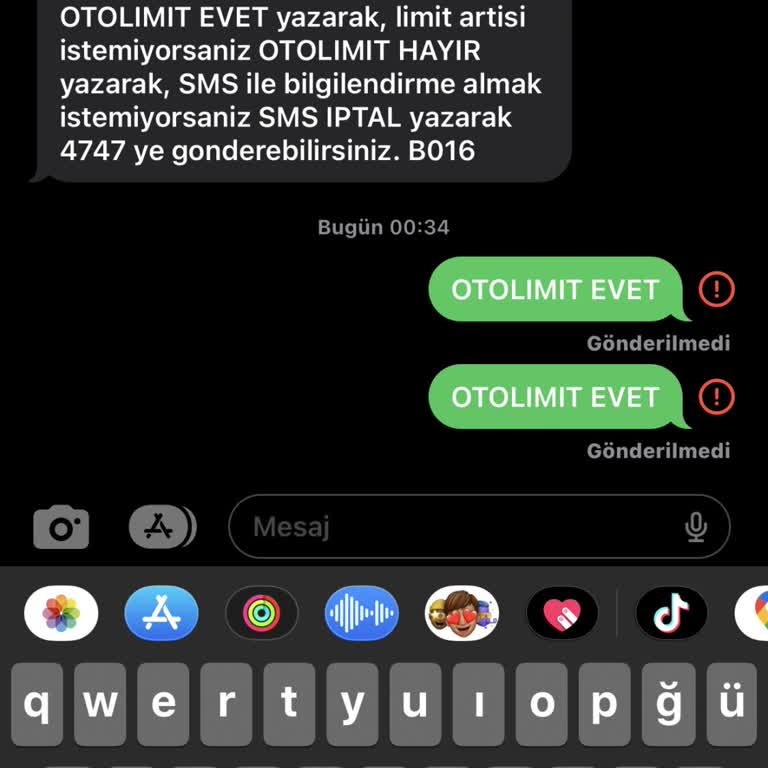 SMS Gönderim Sorunu: Limit Artışı Talebi Yanıtlanmıyor